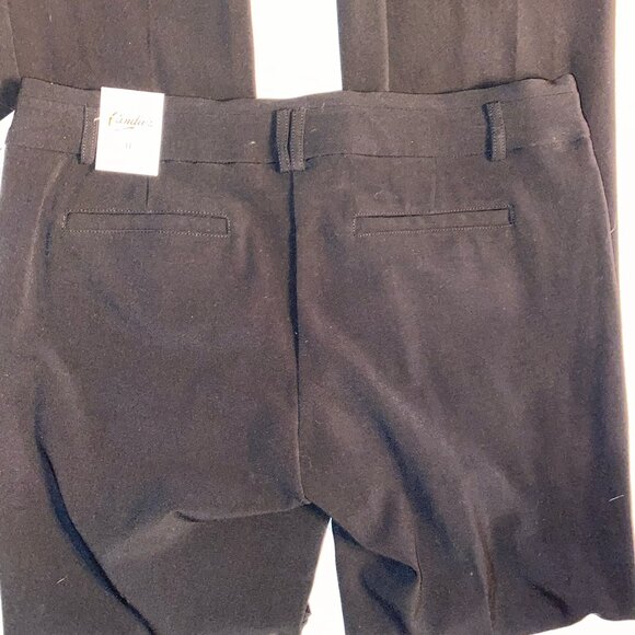Candie’s Slacks Dress Pants Trousers, Black, Size 11, NWT - Picture 5 of 6